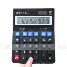 12 Digits Dual Power Big Desktop Calculator with Optional Tax Function (LC212-BK)